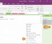 Image result for OneNote Sub Page