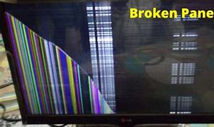 Image result for Broken LED TV