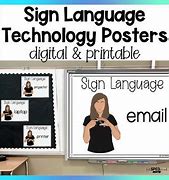 Image result for Technology ASL Sign