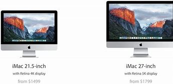 Image result for iMac 21 vs 27