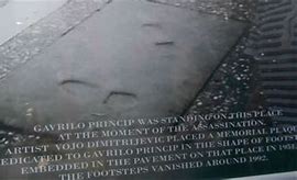 Image result for Princip Gavrilo Footprints