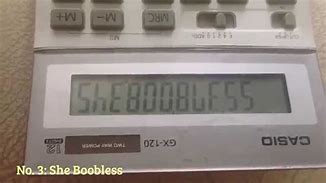 Image result for Calculator Message Tricks