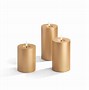 Image result for Gold Pillar Candles