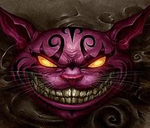 Image result for Creepy Cheshire Cat Smile