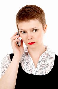 Image result for Business Woman On Cell Phone