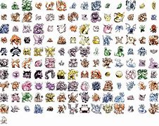Image result for All 151 Gen 1 Pokemon