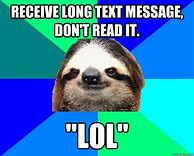 Image result for LOL Text Message Meme