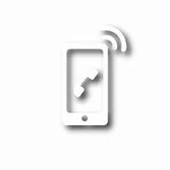 Image result for Phone Signal Icon White PNG