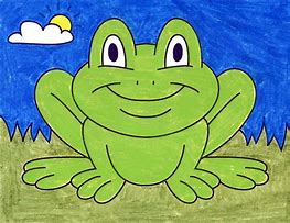 Image result for How to Draw a Cute Cartoon Frog