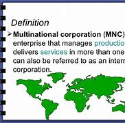 Image result for Multinational Corporation Definition
