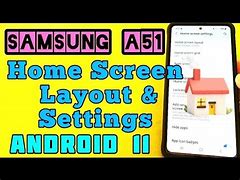 Image result for Samsung A51 Home Screen