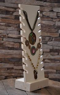 Image result for Homemade Jewelry Display Stands
