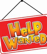 Image result for Help Wanted Sign Clip Art