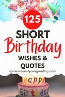 Image result for Short Birthday Quotes