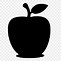 Image result for Apple Silhouette Clip Art