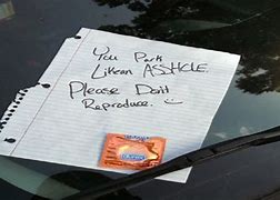 Image result for Funny Notes Left On Cars