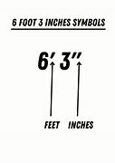 Image result for Feet and Inches Notation