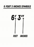 Image result for Feet Measurement Sign