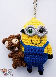 Image result for Crochet Minion Ornament Pattern