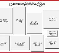 Image result for Invitation Envelope Sizes