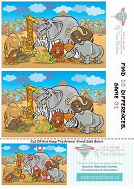 Image result for Find 10 Differences Game