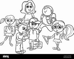 Image result for Elementary School Clip Art Black and White