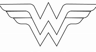 Image result for Wonder Woman Stencil Template