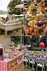 Image result for BBQ Party Decor