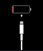 Image result for Dead iPhone Charging Icon