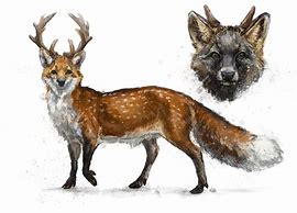 Image result for Deer Like Mythical Creatures