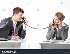 Image result for Business People Talking On Phone