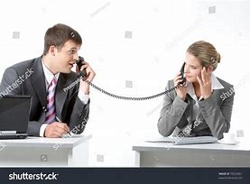 Image result for Two People Talking On Phone