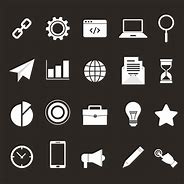 Image result for Lines of Business Black and White Icon