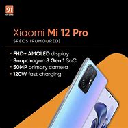 Image result for Xiaomi 12 Pro Specs