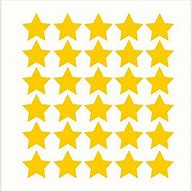 Image result for yellow stars sticker