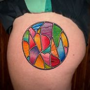 Image result for Stained Glass Tattoo Designs