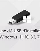 Image result for Installer Windows 1.0 Cle USB