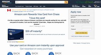 Image result for Amazon Credit Card Application