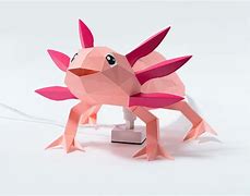 Image result for Axolotl Papercraft