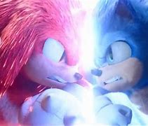 Image result for Picture of Sonic Fighting Knuckles From Sonic 2