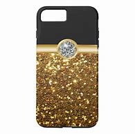 Image result for iPhone 7 Gold Glitter Case