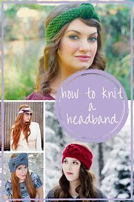 Image result for Double Knit Headband Pattern
