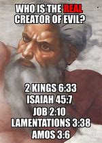 Image result for Evil Bible Cartoon Man Meme