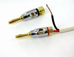 Image result for Speaker Wire Banana Plug Connectors