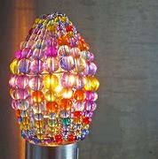 Image result for Glass Beaded Lamp Shades