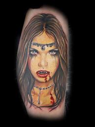 Image result for Female Vampire Tattoos