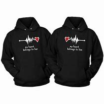 Image result for Matching Couple Hoodies