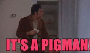 Image result for Kramer Pig Man Meme