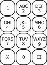 Image result for Keys On a Phone