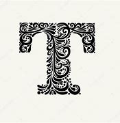 Image result for Elegant Letter T